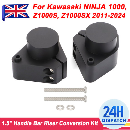 Aluminum handle bar riser - aluminum,
