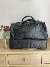 Crane & Viceroy Black Leather