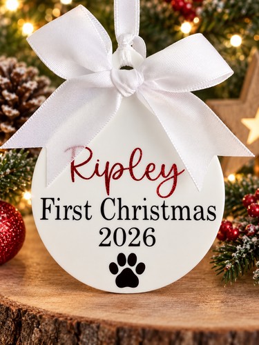 Dog first christmas - first, 2026