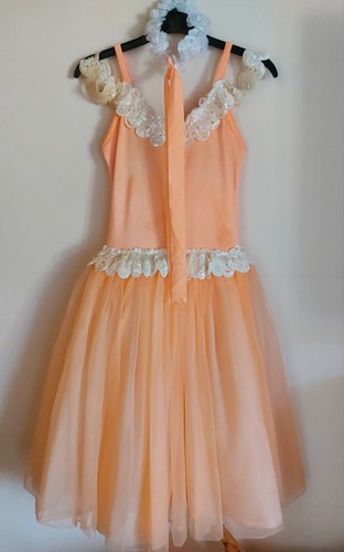 Star styled peach - peach, romantic