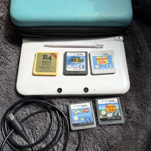 Nintendo 3ds white handheld - 3ds, xl