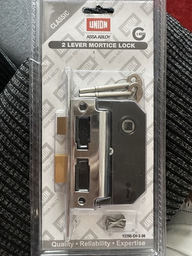 Union 2295 lever - 2295, mortice