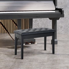 Faux Leather Piano Stool
