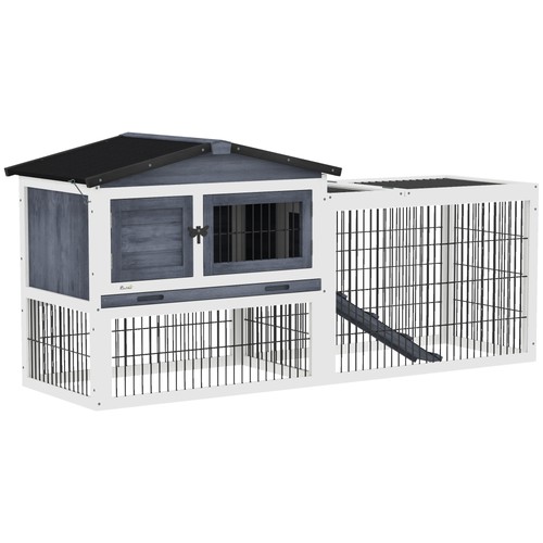 59in tier rabbit hutch - 59in,