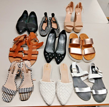WOMEN'S SHOES BUNDLE x 9 sizes 4-7 inc PAPAYA NEW LOOK OFFICE
