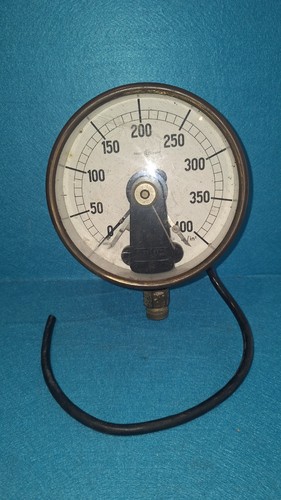 Antique pressure gauge - gauge, brass