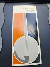 Vega Banjo Catalog 1976 Rare