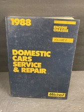Mitchell Domestic Cars Service & Repair 1988 Engine Chassis Vol 2
