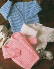  Easy Knit Baby Cardigan