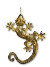 Metal Gecko Garden Ornament