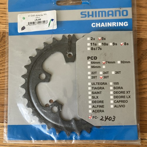 Shimano speed chainring - shimano, 8-speed