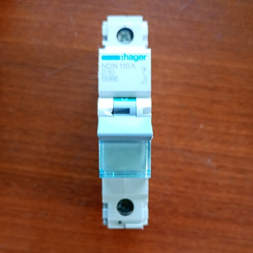 Hager ndn110a type 10a - type, d10