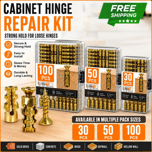 Short expansion screw set - short,
