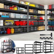 Height Adjust Garage Shelves Shelving Racking Boltless Heavy Duty Storage Shelf