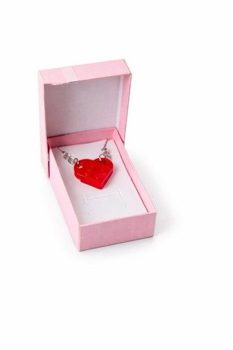 Love heart lego keyring - heart,