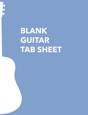 Blank Guitar Tab Sheet