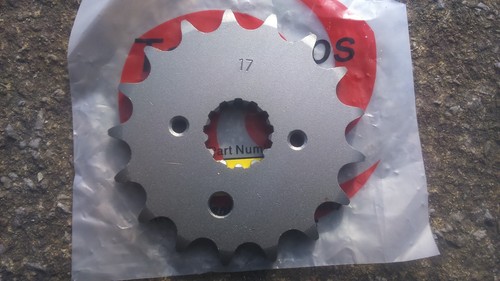 Front sprocket 17t fits - front, suzuki