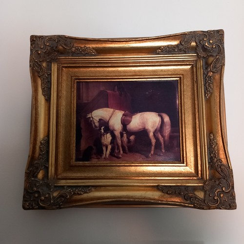 Antique style horse print - antique,