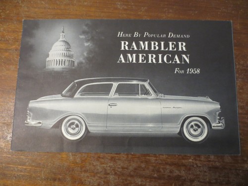 Original 1958 rambler american - 1958,