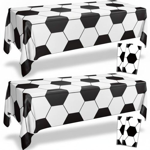 Football table cloth - 4, pack