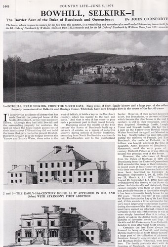 Bowhill selkirk the border - bowhill,, selkirk.