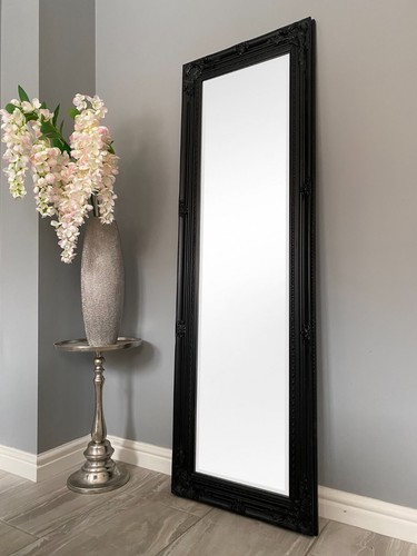 Tall black full length floor - black,