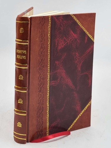 Hortus regius pars - hortus, prior