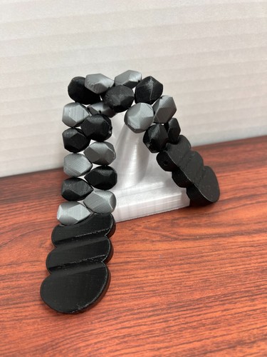 Gray black teardrop style - black,