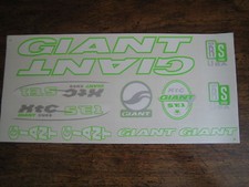 Giant XTC SE1 Stickers White
