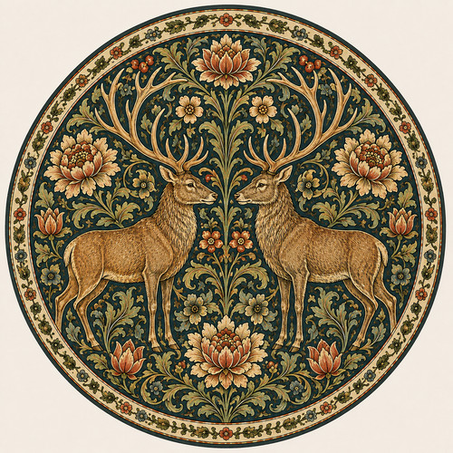 Highland stag jesmonite - highland,