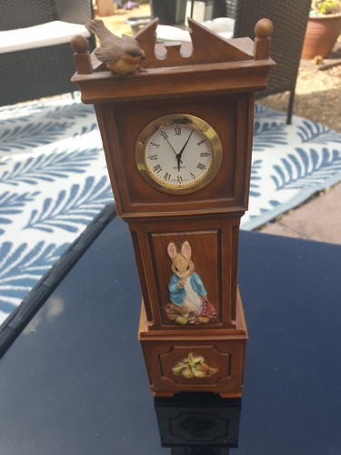 Peter rabbit grandfather clock - rabbit,