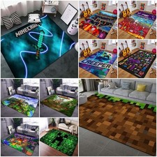 Minecraft✨Anti-Slip Floor Rug Carpet Living Room Bedroom Decors Mat Doormat Gift