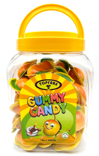 Mango gummy juicy filled - mango,