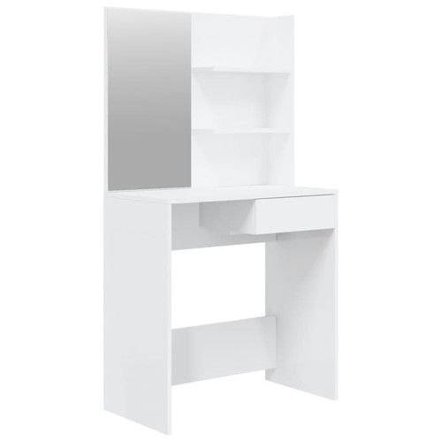Dressing table with - table, mirror