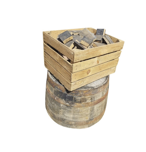 Crate oak whisky - of, barrel