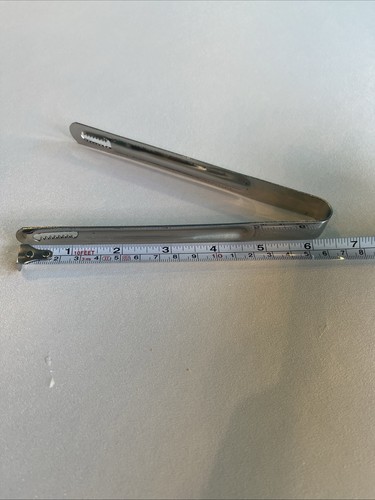 Stainless steel ice tongs 16cm - tongs,