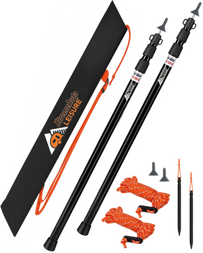 Telescopic tent poles - telescopic,