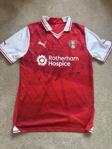 Rotherham signed football - rotherham,