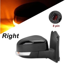 Black Gloss Door Wing Mirror