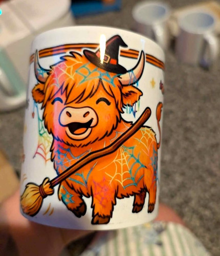 Halloween highland cow novelty - halloween,
