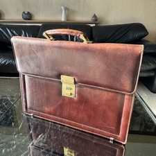 Italian Leather Briefcase 43cm