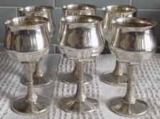 6 x Vintage Silver Plated
