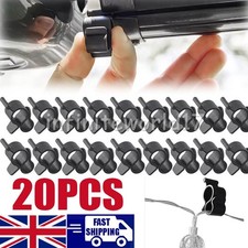 20x Black Caravan Awning Rail
