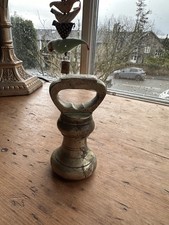 vintage old brass 1LB weight