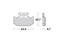 Moto Master Brake Pads