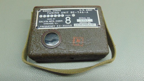 Ww2 746 tuning unit - ww2, bc-746-a