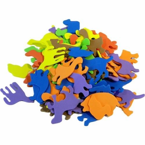 Foam animal shapes cut out - foam,