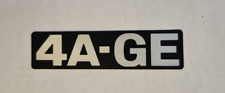 Genuine Toyota Corolla AE92 GTI AE82 AE86 GT MR2 AW11 4A-GE Engine Cam Decal JDM