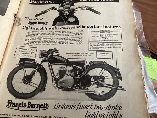 Francis barnett merlin falcon - merlin,
