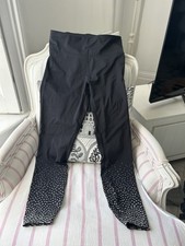 Marks and Spencer Women's Good Move Sports Leggings Size 12 Black VGC Activewear